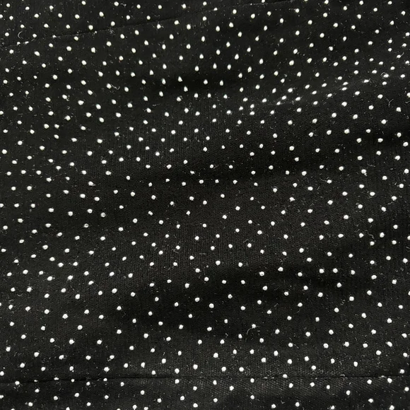 Vintage John Charles Velvet Polka Dot Mermaid Evening Gown Dress Cyprus SMALL - Picture 4 of 9